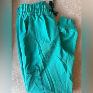 FIGS UMAN RELAXED HIGH WAISTED JOGGER SCRUBS - OASIS